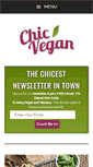 Mobile Screenshot of chicvegan.com